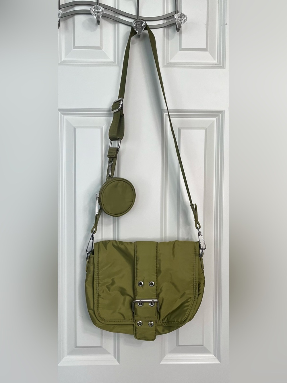 Topshop Buckled Crossbody Bag NWOT